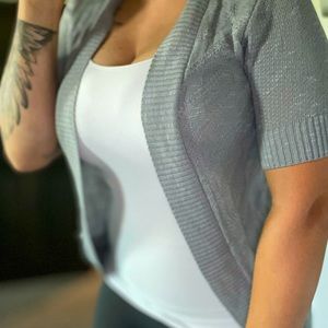 Sz small , dress jacket type coverup